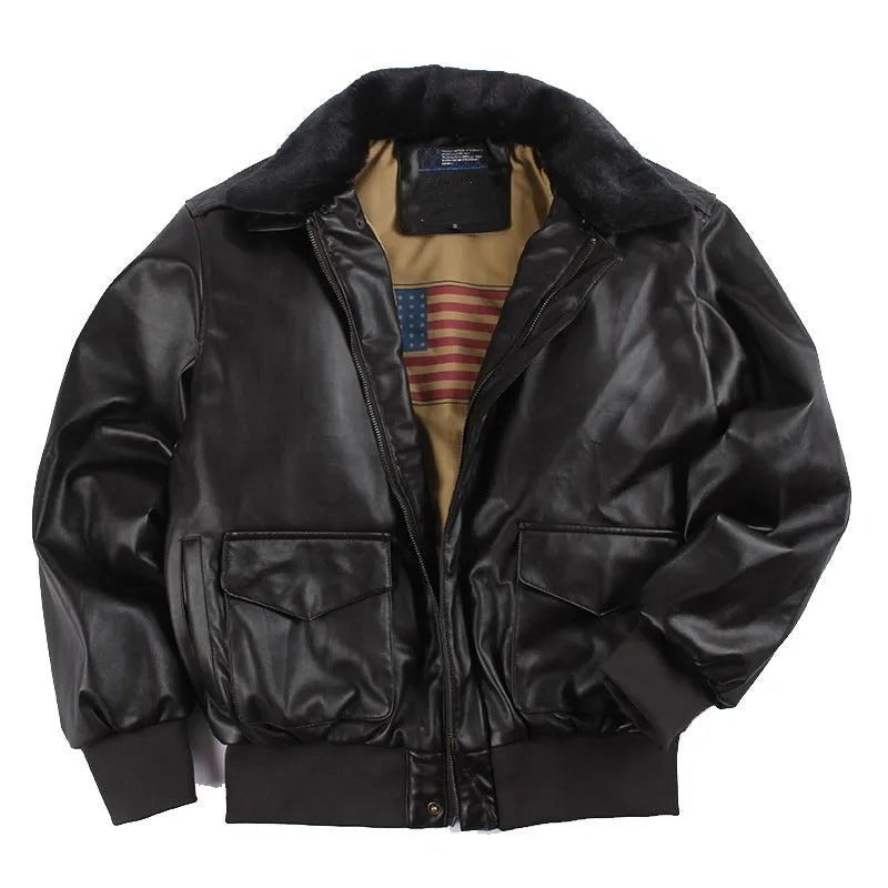 Bowen Vintage Lederjacke