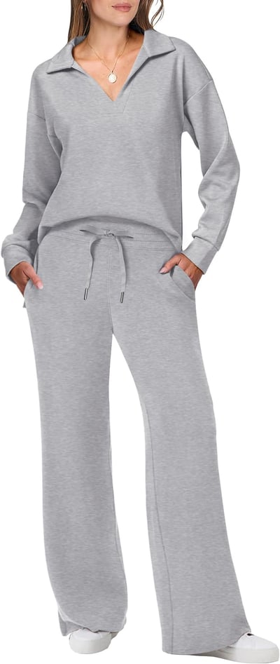 Briar Lässiges Pullover- und Hosenset