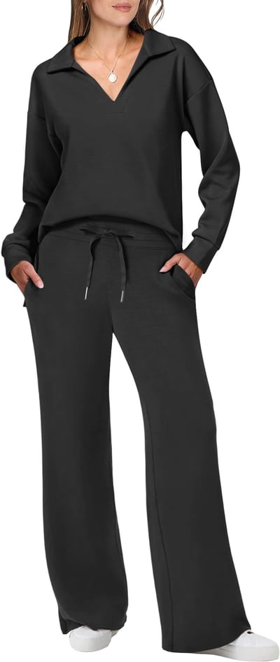 Briar Lässiges Pullover- und Hosenset