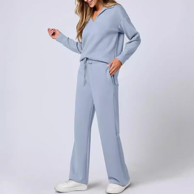 Briar Lässiges Pullover- und Hosenset