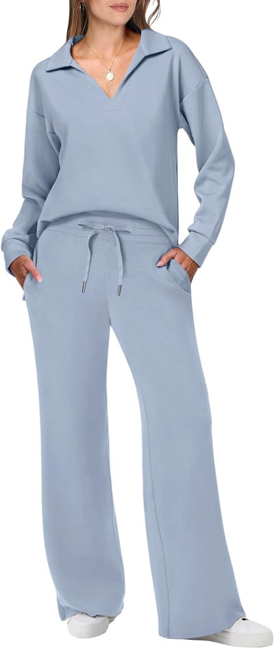 Briar Lässiges Pullover- und Hosenset