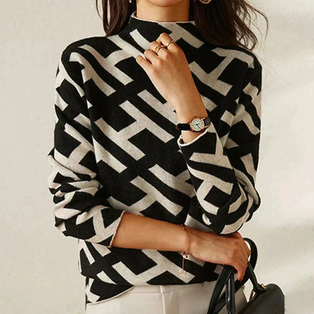 Channah Stehkragenpullover