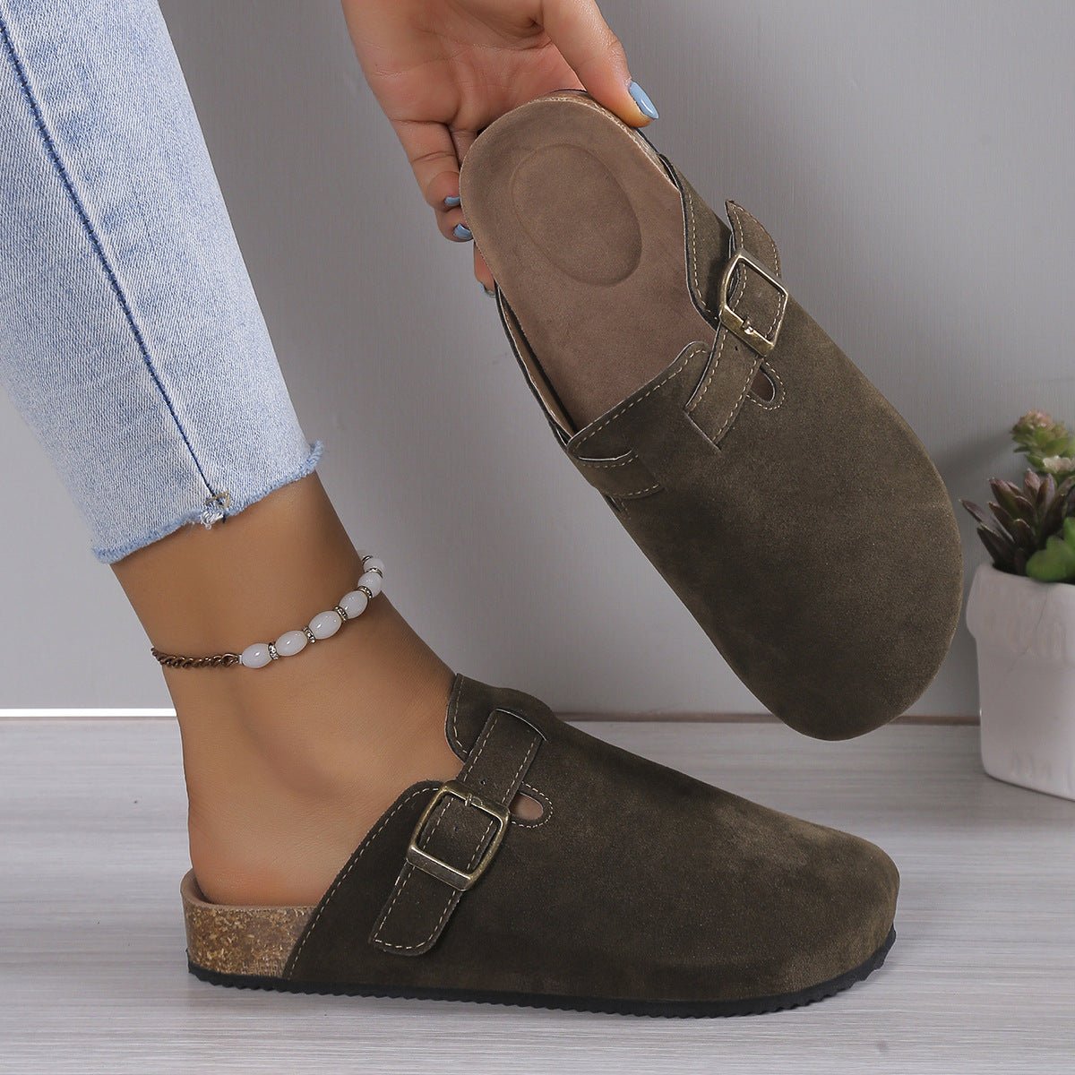 Enrico – Retro-Herren-Clogs – Outdoor-Slipper