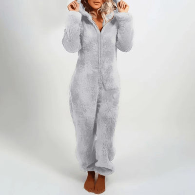 Eudora - Flauschiger Winter-Jumpsuit
