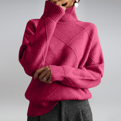 Everly - Strick-Rollkragenpullover