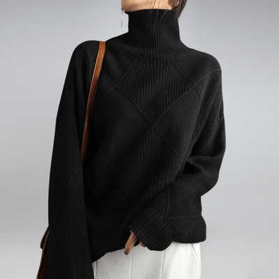 Everly - Strick-Rollkragenpullover