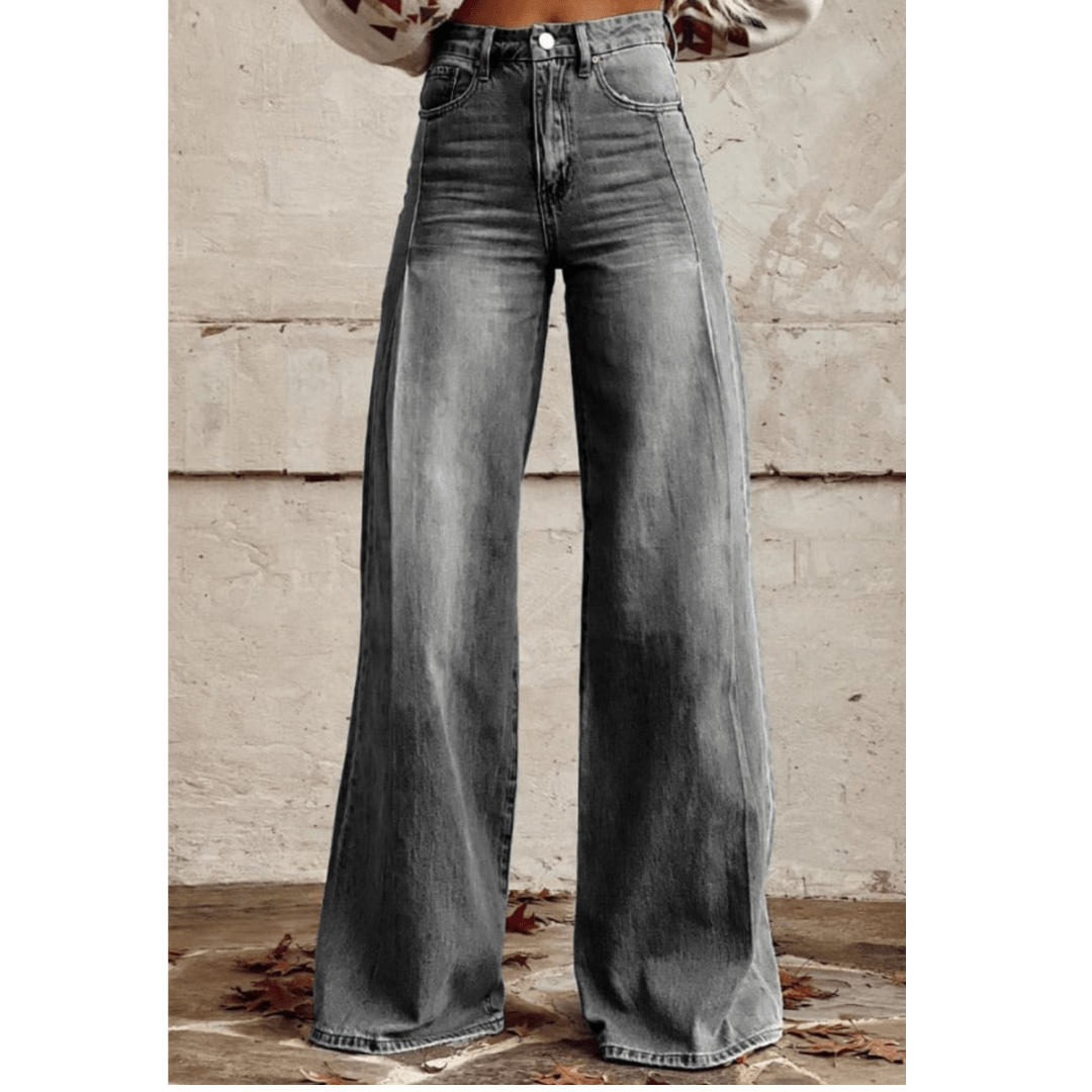 Gemma - Weite Jeans - High-Waist