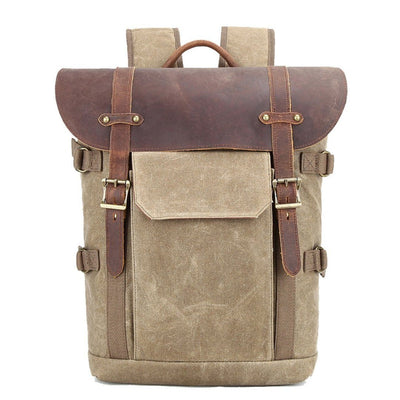 Huxley - Vintage-Kameratasche - Robustes Batik-Canvas