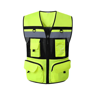 Jethro - Reflektierende Weste - Multi-Taschen-Stil