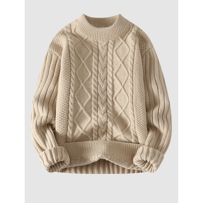 Lonnie - Strickpullover - Zopfmuster