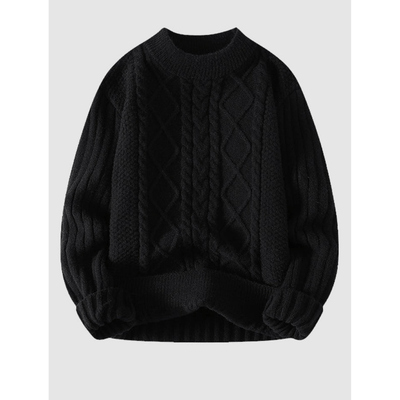 Lonnie - Strickpullover - Zopfmuster