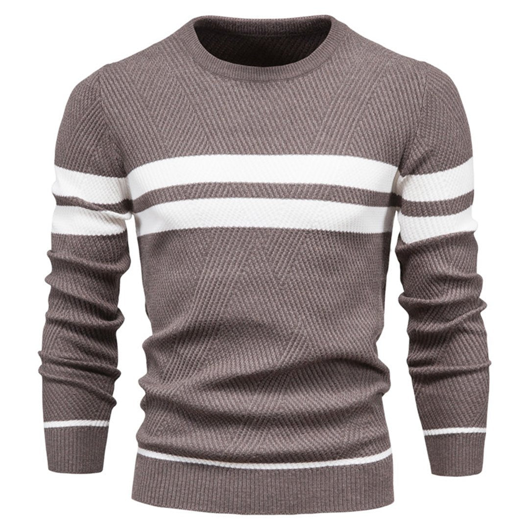 Primus - Strickpullover - Gestreiftes Akzentdesign