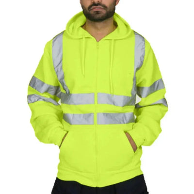 Ronan - Reflektierender Sicherheits-Hoodie - Robuste Arbeitskleidung