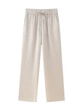 Beige Hosen