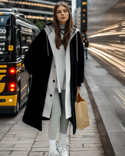 Ulla - Kaltwetterjacke mit Sherpa-Kapuze