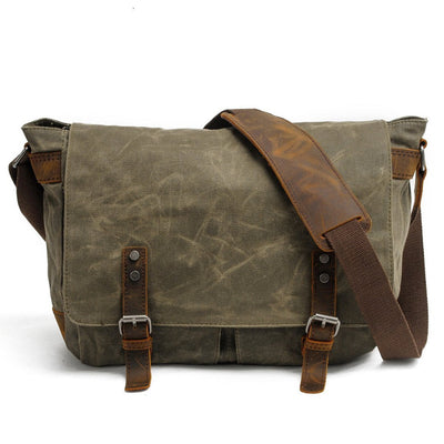 Uriel - Messenger-Tasche - Vintage-Schnallen-Stil