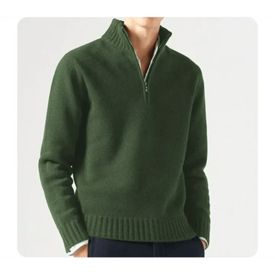 Wade - Rollkragenpullover - Halbreißverschluss-Stil