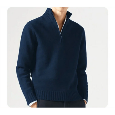 Wade - Rollkragenpullover - Halbreißverschluss-Stil