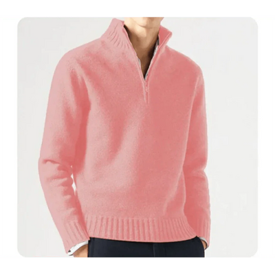 Wade - Rollkragenpullover - Halbreißverschluss-Stil