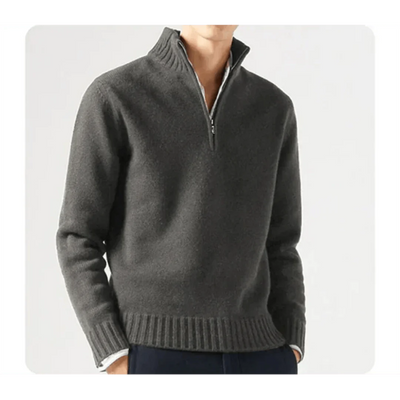 Wade - Rollkragenpullover - Halbreißverschluss-Stil