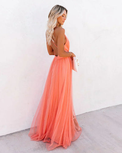 Belinda - Schickes Fließendes Maxi Kleid Sommer Stil