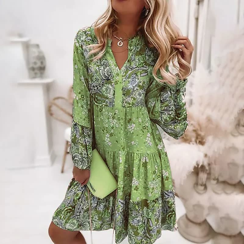 Danica - Damen Boho Maxikleid Einzigartiges Design