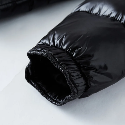 Premium gesteppte Kapuzen-Pufferjacke für Männer