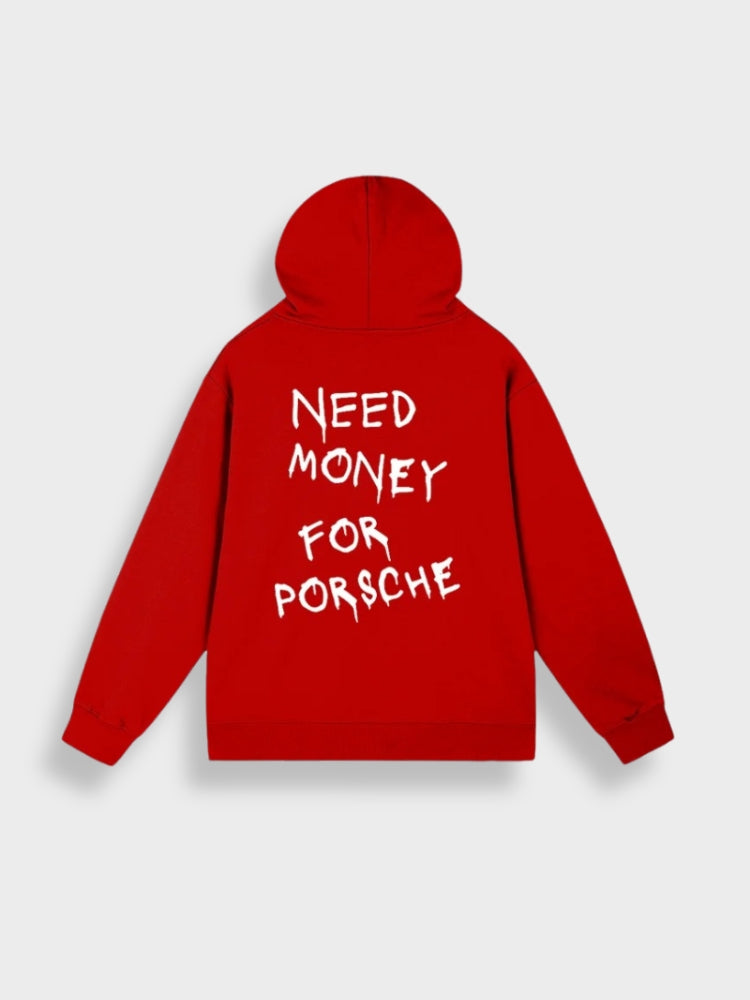 Lässige Hoodie Mit Rückenprint Für Herren | Perfekt für lässige Tage