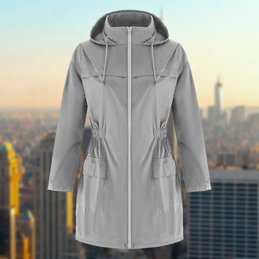 Stylische und wetterfeste Damen Regenjacke für Outdoor-Abenteuer