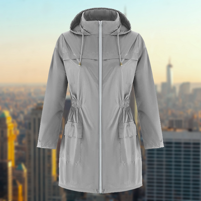 Stylische und wetterfeste Damen Regenjacke für Outdoor-Abenteuer