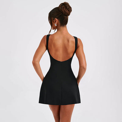 EleganceClassique™ – Damen Sommerkleid Ärmellos mit Zeitloser Eleganz