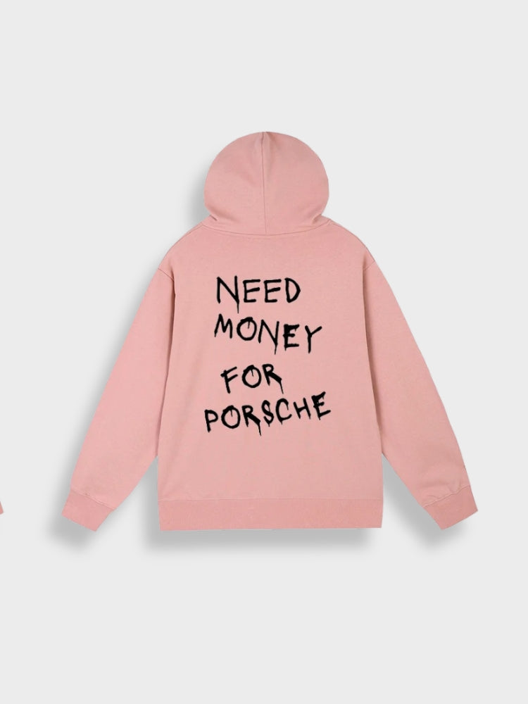 Lässige Hoodie Mit Rückenprint Für Herren | Perfekt für lässige Tage