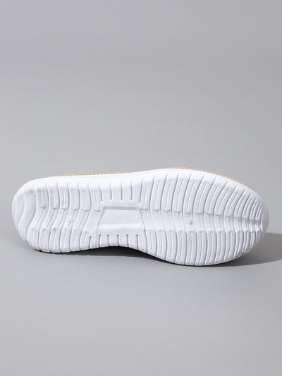 Zeta - Atmungsaktive Slip-On-Loafer aus Mesh für Damen mit Kettendekor | Leichte, lässige Slip-On-Loafer für Damen