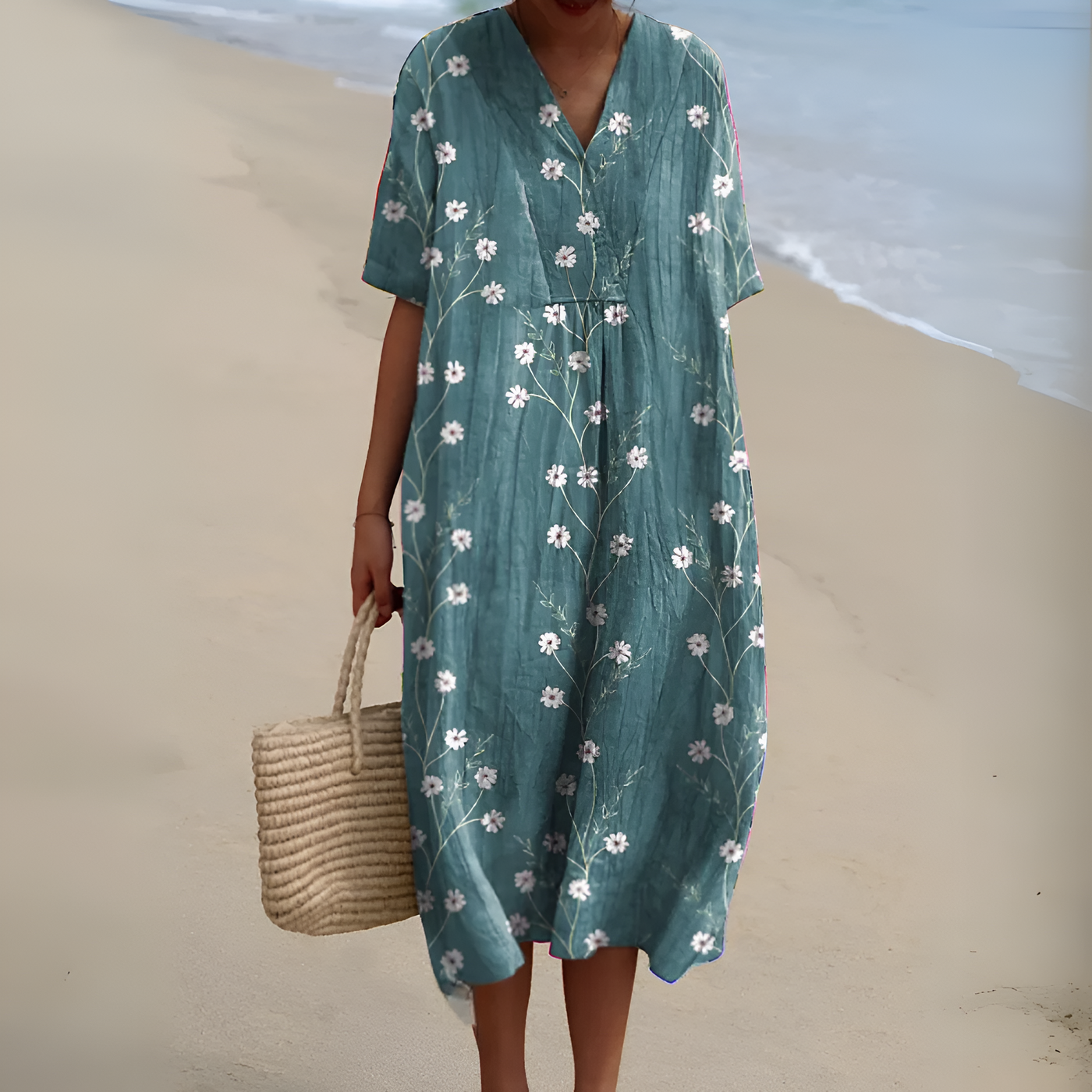 Tilda™ | Bedruckter Sommerbrise-Kleid