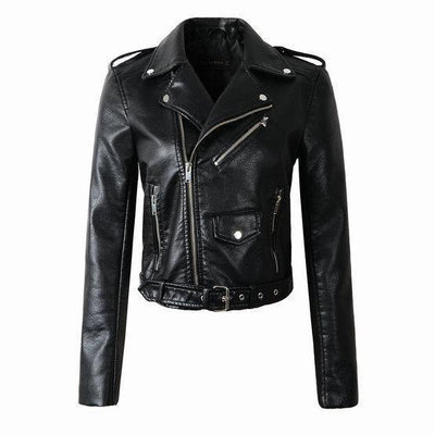 Bikerjacke Damen | Mit Reißverschluss für Alltag und Freizeit