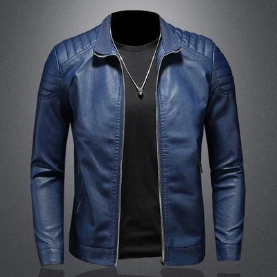 Stilvolle Lederjacke Mit Taschen Für Herren | Perfekt für den Alltag