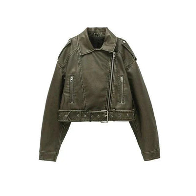 Fudus | Classic Retro Lederjacke Für Zeitlosen Stil