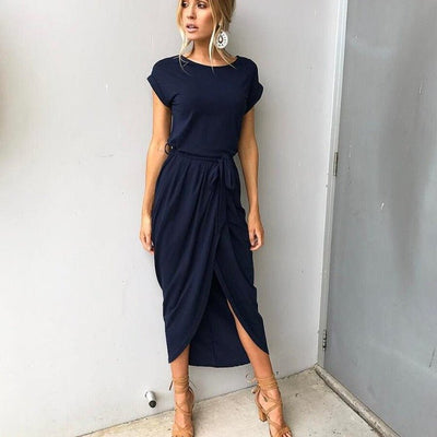 Vivienna™ – Elegantes Damen Kleid Kurzarm